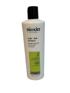 New! Nioxin Scalp + Hair Shampoo System 2-Hair Thickening 16.9oz